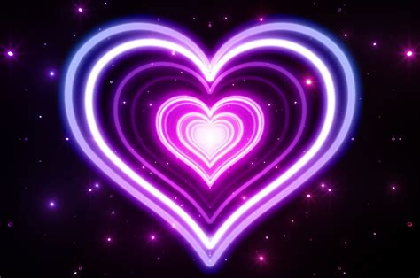 Maybe you would like to learn more about one of these? Free download Purple Neon Heart Abstract 4k Ultra HD ...