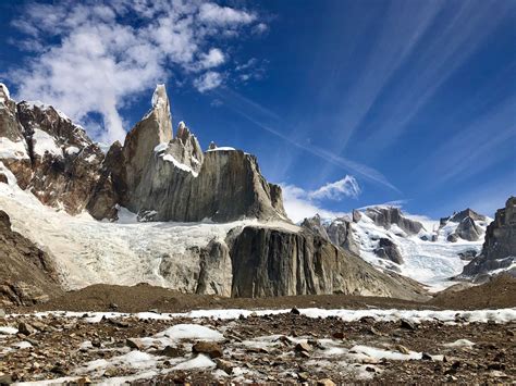 Cerro Torre Fitz Roy Patagonie En Argentine