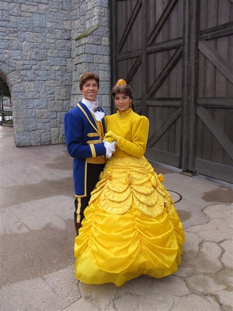 Belle And Prince Adam Disneyland Paris