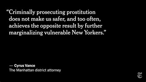 The New York Times On Twitter Manhattan Will No Longer Prosecute Prostitution And Unlicensed