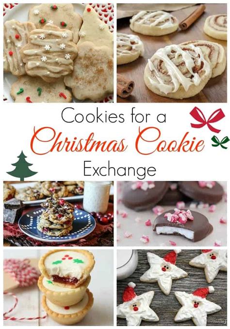 Cookie Recipes For Christmas Cookie Exchange The Pinning Mama