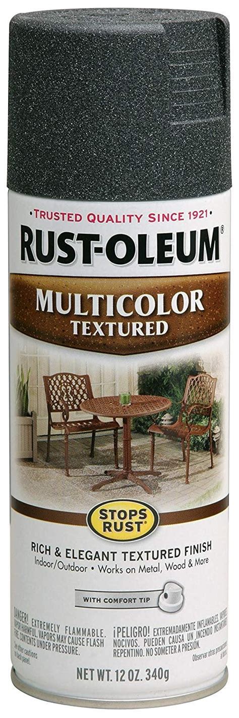 Rust Oleum 223525 Multi Color Textured Spray Paint 12 Oz Aged Iron