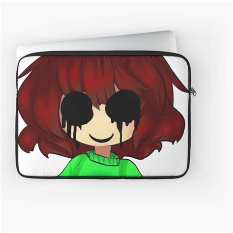 Undertale Chara Erase Laptop Sleeve For Sale By Kieyrevange Redbubble
