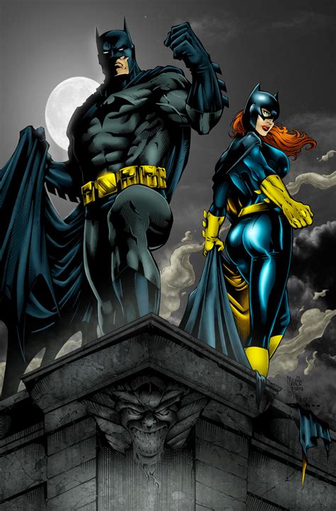 Batman And Batgirl By Ta2dsoul On Deviantart