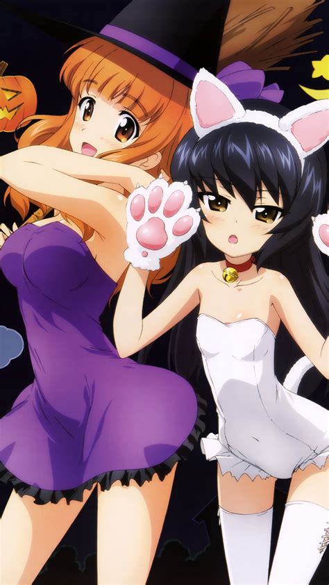 Halloween Anime 2015samsung Galaxy S4 Wallpaper 1080×1920 Kawaii Mobile