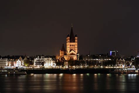 Great St Martin Church In Cologne Photograph By Michael Klemmer Fine