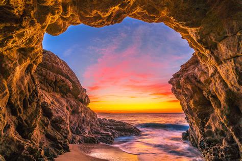 Ocean Beach Sunset Epic High Resolution Malibu Landscape Flickr