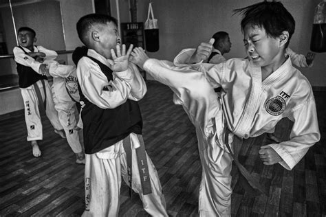 Taekwondo North Korea Style By Alain Schroeder World Photography