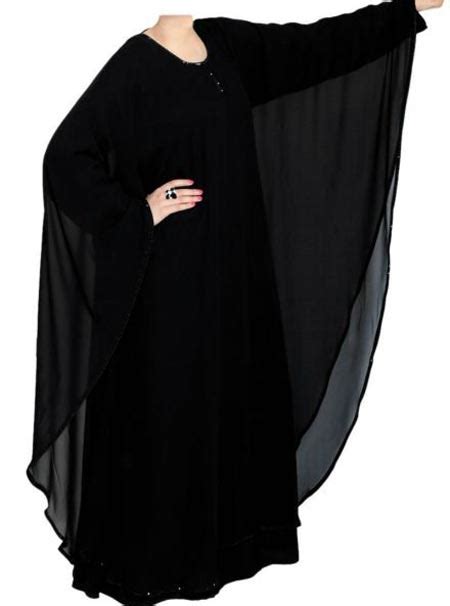 Simple Black Plain Abaya Designs 2016 2017 Islamic Burka Style