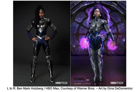 Hbo Max Unveils New “blackfire” Supersuit From Season Three Of Titans Pressroom