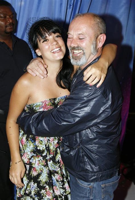 lily allen reveals her father keith was unhappy with one particular story in her new
