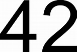 42 — сорок два. натуральное четное число. число каталана c5. в ряду ...