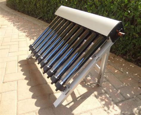 Solar Collector Of Solar Hot Water Heater With 10 Evacuated Tubes