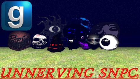 Gmod Mod Review Unnerving Snpcs Pack 4 Fanmade Youtube
