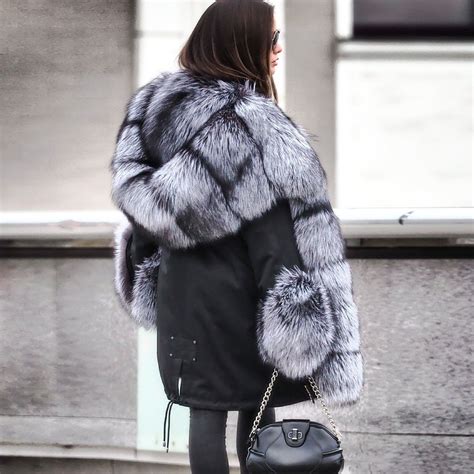 noble luxury punk style faux fur overcoat faux fur overcoat collared jacket women faux fur