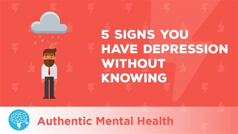 5 Signs You Have Depression Without Knowing Youtube