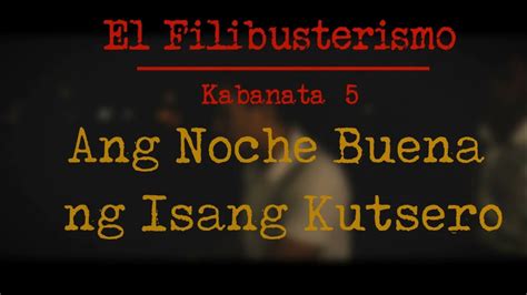 El Filibusterismo Kabanata 5 10 Stthomas Youtube