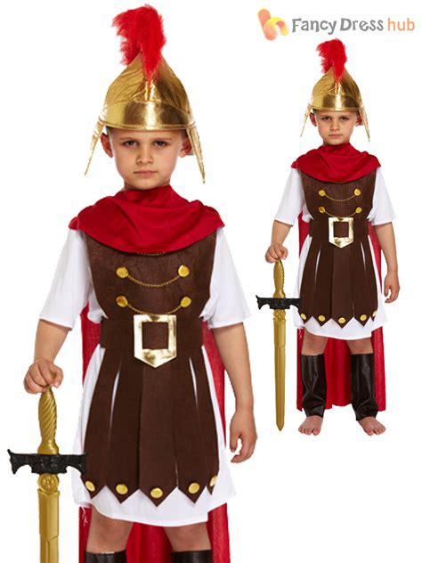 Maybe you would like to learn more about one of these? Boys Roman Soldier General Nativity Play Kids Fancy Dress Costume Outfit Greek | eBay