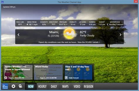 Download The Weather Channel Desktop 70503