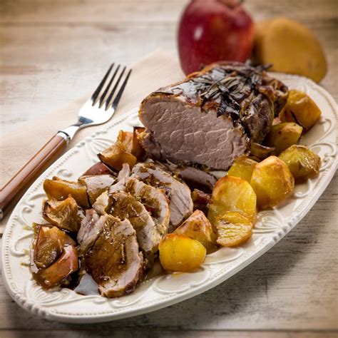 Recette rôti de porc aux oignons