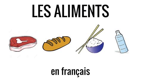 Les Aliments La Nourriture En Français Fle Vocabulaire 9 Youtube