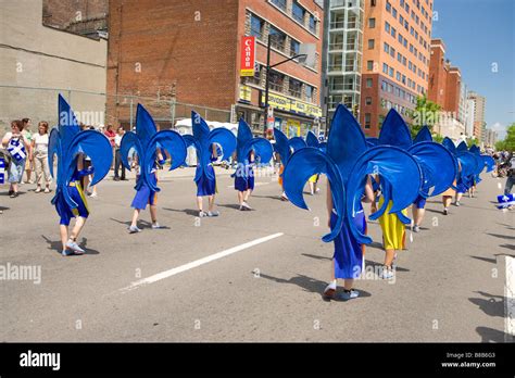 St Jean Baptiste Parade Montreal Quebec Stock Photo Alamy