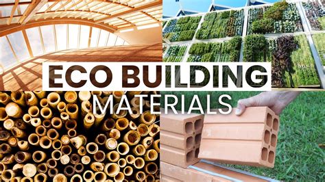 10 Eco Friendly Building Materials Sustainable Design Youtube