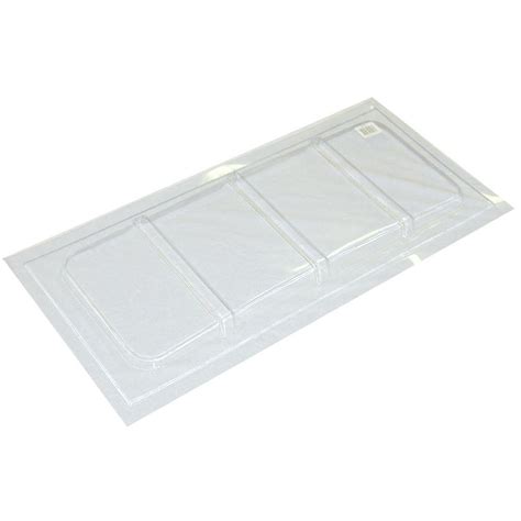 This is an easy and cost effective approach to making a window. Ultra Protect 69 in. x 42 in. Rectangular Clear ...