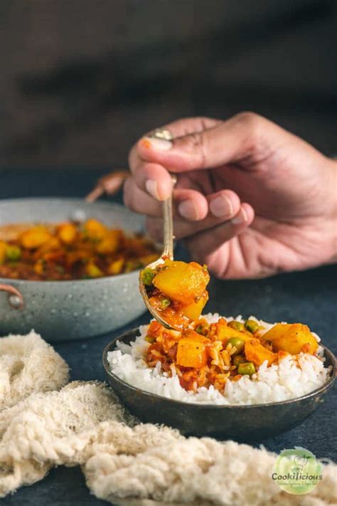 Quick And Easy Aloo Matar Recipe 30 Min Vegan Gluten Free Curry