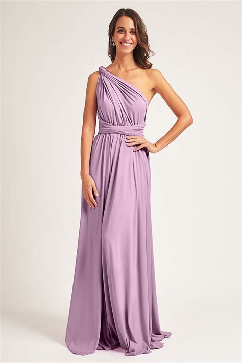 Classic Multiway Infinity Dress In Dusty Purple Infinity Dress