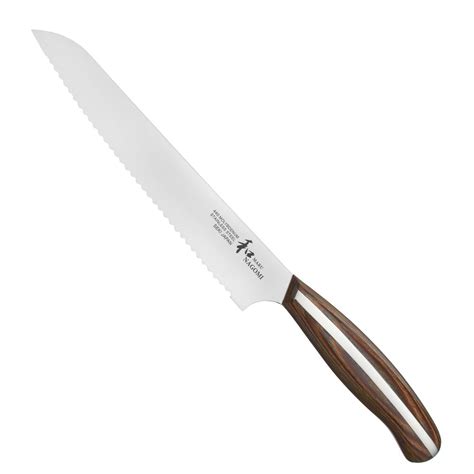 Noże Kuchenne Nagomi Maru Nóż Do Pieczywa 21cm