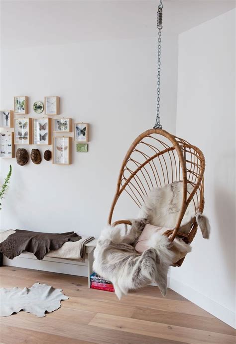 Contemporary arrangement for a spacious. Beautiful Indoor swing collections for your home