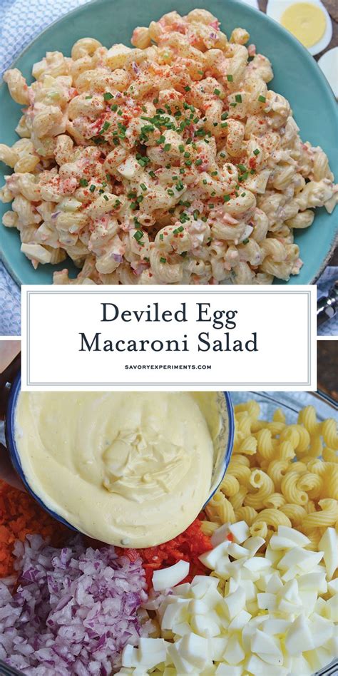 My creamy deviled egg layered pasta salad combines all of the favorites of spring and the vinaigrette, and while not completely the dressing in my creamy deviled egg layered pasta salad has to be the best dressing i think i have ever made. Deviled Egg Macaroni Salad is a cold macaroni salad using ...