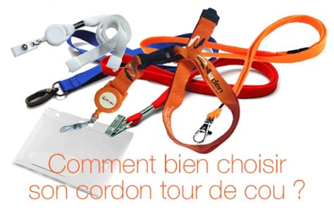 90 cm couleurs au choix : Tours de cou porte badge : le Guide pour bien choisir