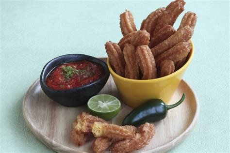 Party Snacks Cheesy Churros With A Spicy Salsa South China Morning Post