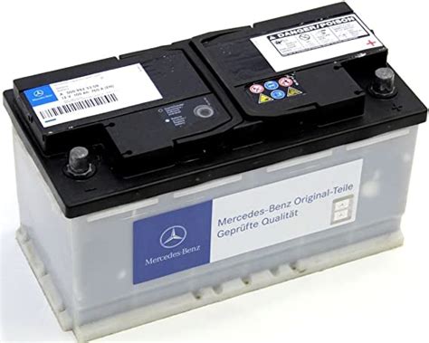 Amazonfr Mercedes Batterie Dorigine 12 V 100 Ah 760 A