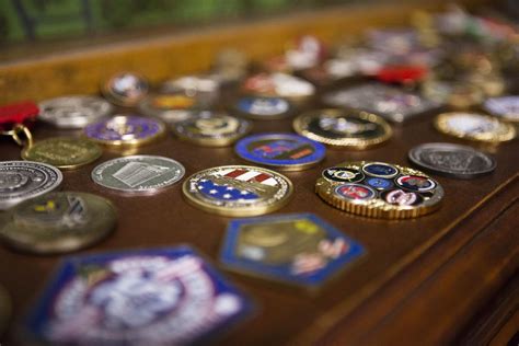 A piggy bank of memories: Challenge coins offer different types of ...