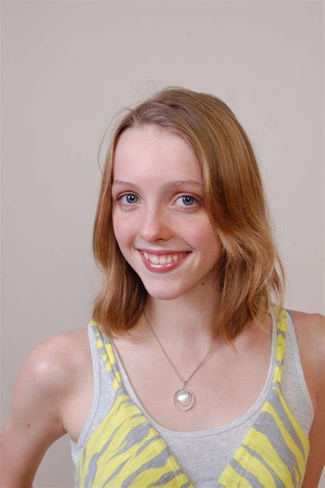 Headshot Of An Aspiring Teen Model With A Slim Figure And A Bright