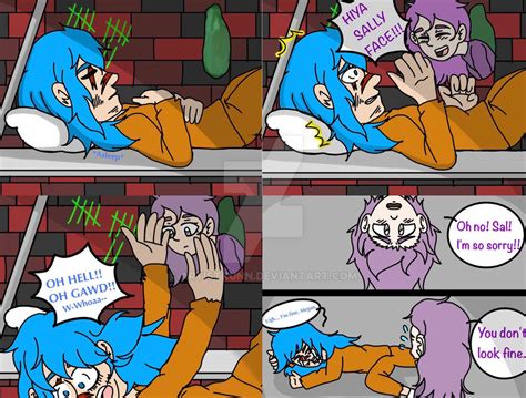 A Life In Prison Part Sally Face Comic By Artistkunn On Deviantart