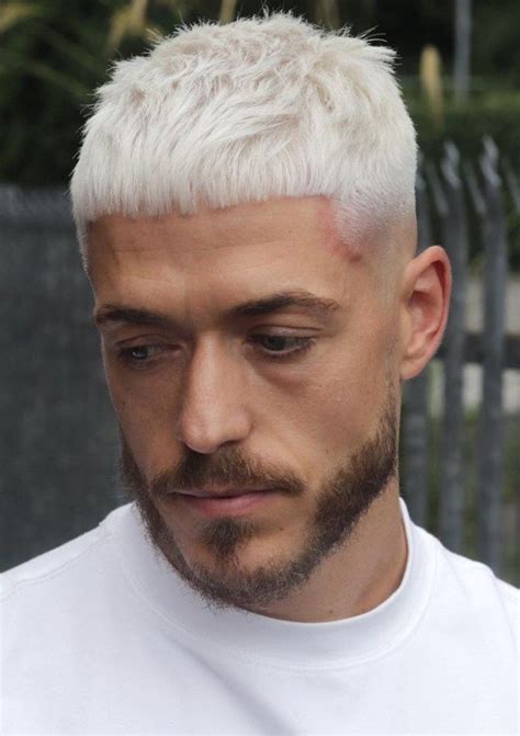 15 Best Bleached Hair Ideas For Men The Right Hairstyles Bleached
