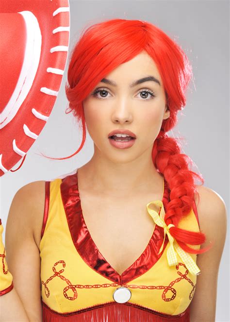 Deluxe Jessie Toy Story Style Red Plaited Wig