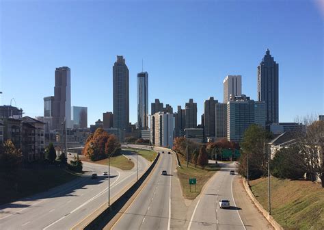 Jackson Street Bridge - Atlanta, GA | New york skyline, Skyline, Places
