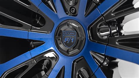24 lexani wheels aries gloss black color matched blue covered cap rims lx212 2