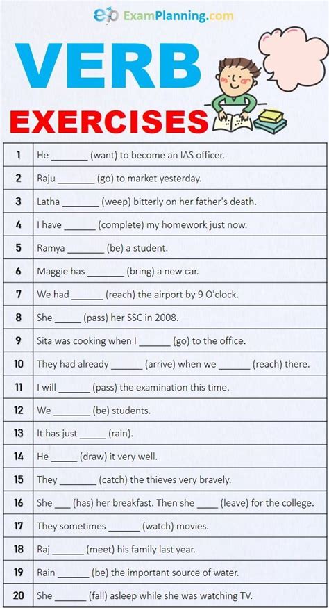 41 Parts Of Speech Exercises With Answers Printable Pdf Images