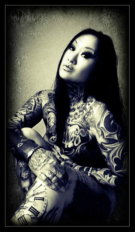 tattoomodels sedcard of geesixtattoo from germany bild tattoos tätowierte frauen modelkartei