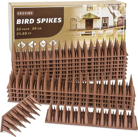 Buy Grovind 216 Ft Bird Spikes For Small Birds Cats Raccoons And