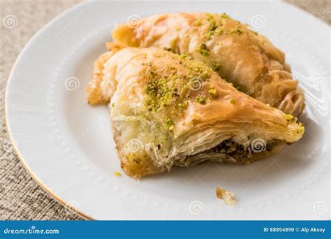 BAKLAVA Or SOBIYET Traditional Turkish Desserts Baklava With Turkish