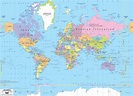 Detailed Clear Large Political Map of the World Political Map - Ezilon Maps