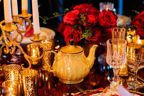 This Beauty And The Beast Tablescape Is The Perfect Inspiration For