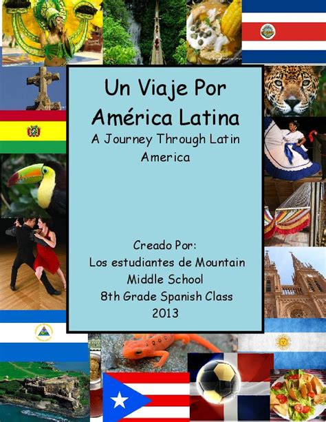 Un Viaje Por América Latina How To Speak Spanish Books Class Book